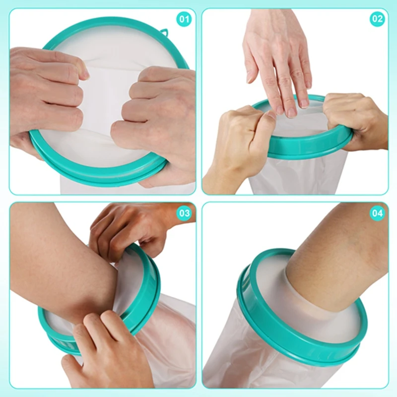 Waterproof Cast Cover Arm Arm Cast Cover For Shower Waterproof Hand Protector For Showering, Wrist, Elbow，Leg
