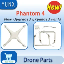 ABT Upper Body Shell Replacement Part, Repair Accessory for DJI Phantom 4, Phantom 4 Pro, Phantom 4 RTK Drone