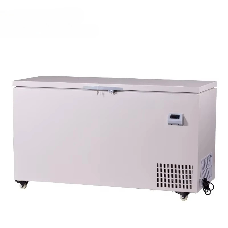 -40C 420L Commercial Horizontal Deep Cold Freezer Cabinet for Biological Storage