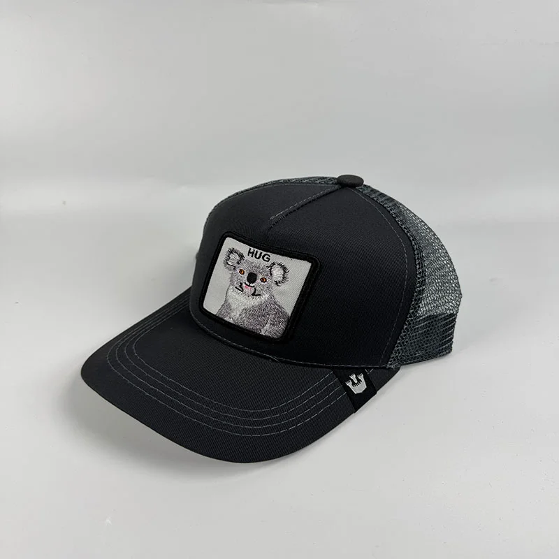 

Goorin Bros The Original Trucker The Koala Ground Dog King Kong Mens Winter Caps Soft Cap Baseball Cap Animals Black Hat Caps