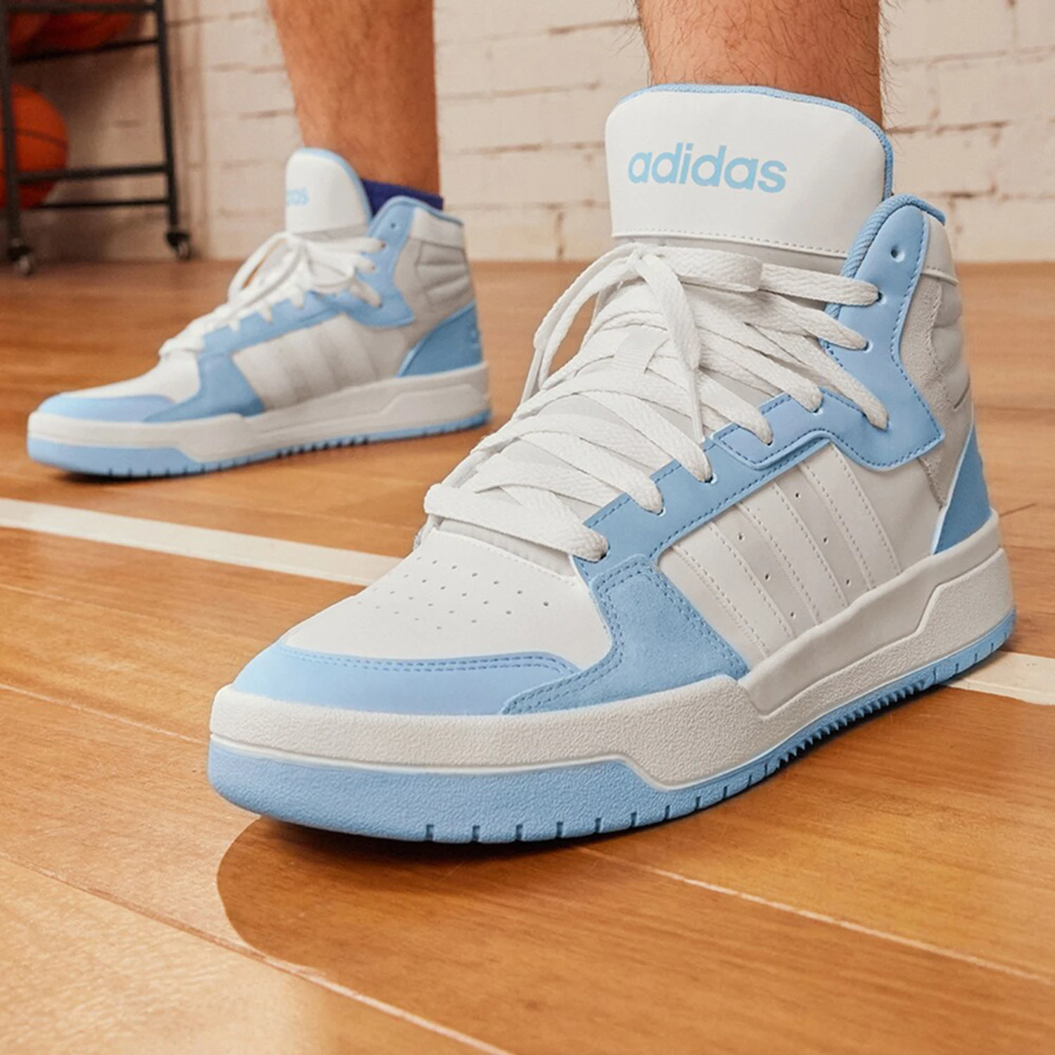 

Adidas genuine ENTRAP MID unisex high top casual board shoes IE3906