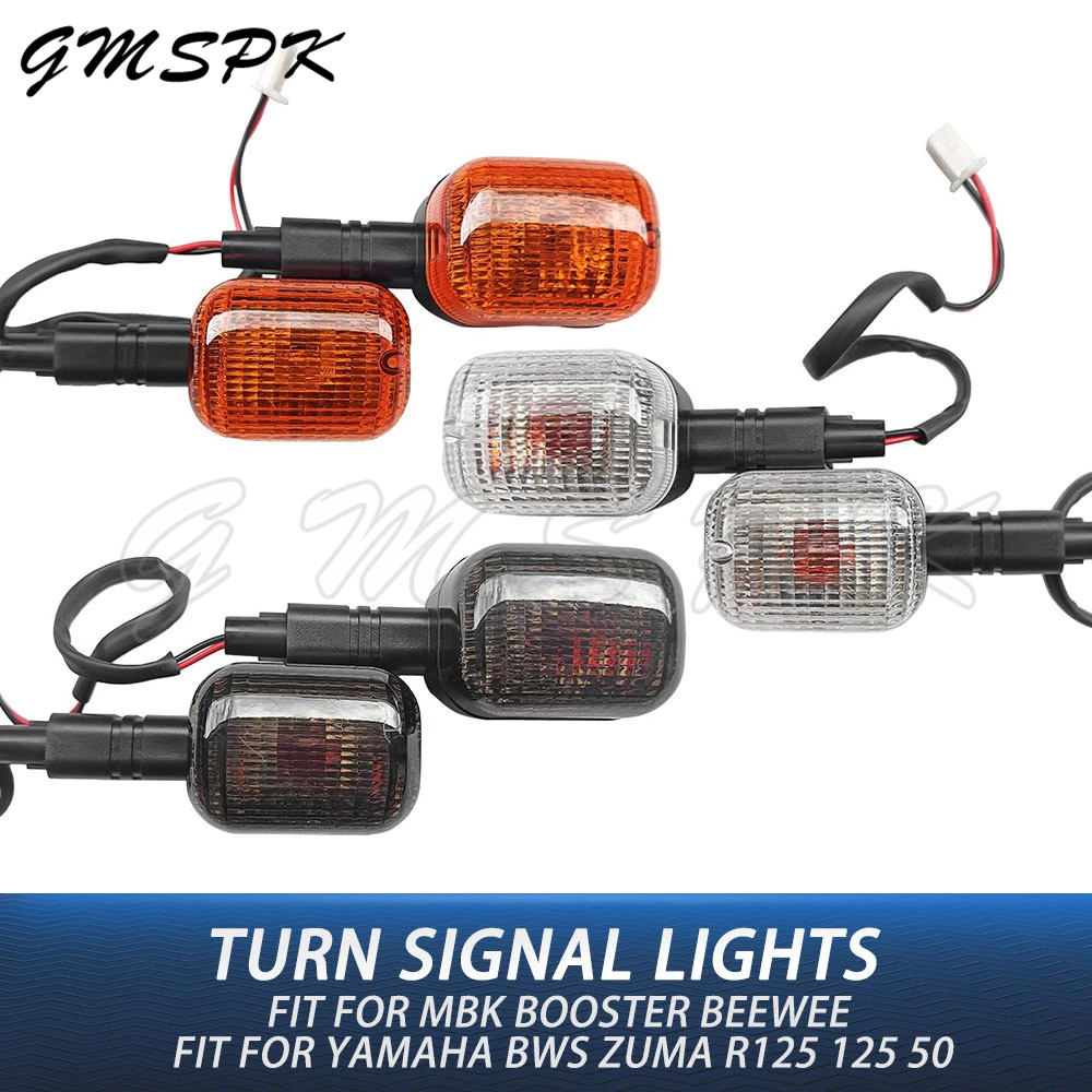 

Motorcycle Turn Signal Lights Indicator Flasher Lamp Bulb Fit for MBK BOOSTER BeeWee Yamaha BWS Zuma R125 125 50 50F/FX X