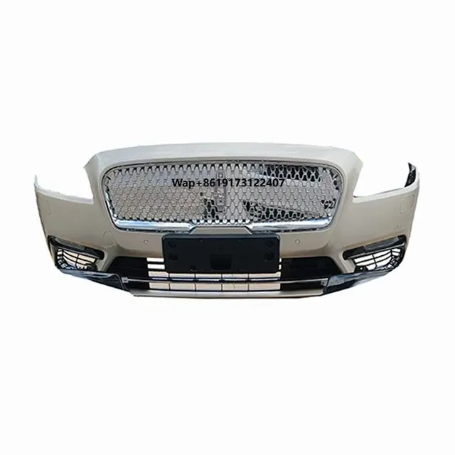 For Lincoln 2016-2020 Continental Complete Bumper with Grille Parking Sensor Wiring Harness Bracket OEM Bumper Original