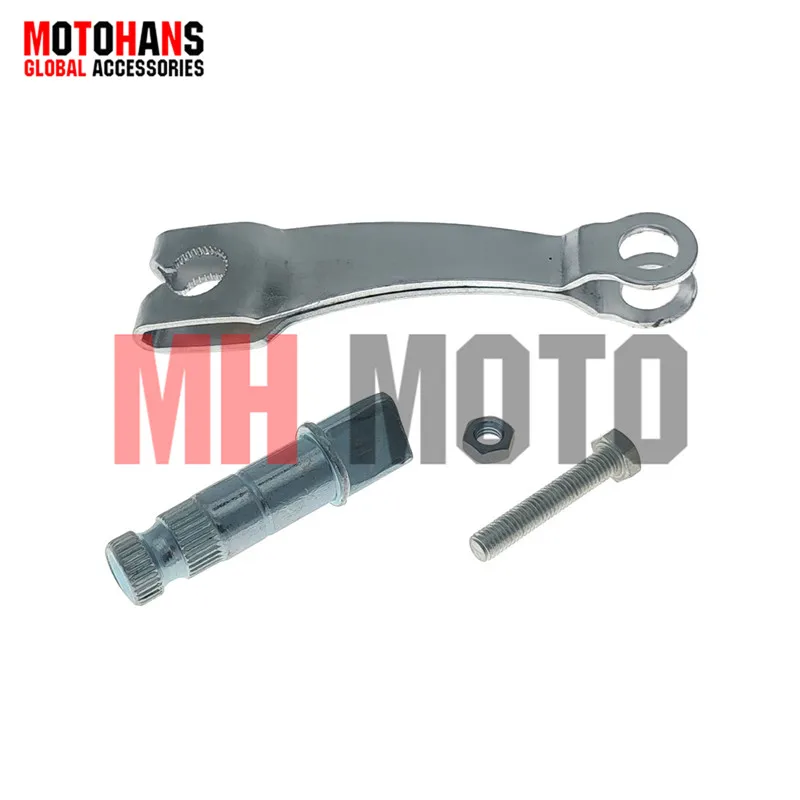 

MOTORCYCLE ACCESSORIES REAR BRAKE ARM WITH BRAKE AXLE AND BOLT FOR SUZUKI GN125 HJ125-7 GS125 EN125