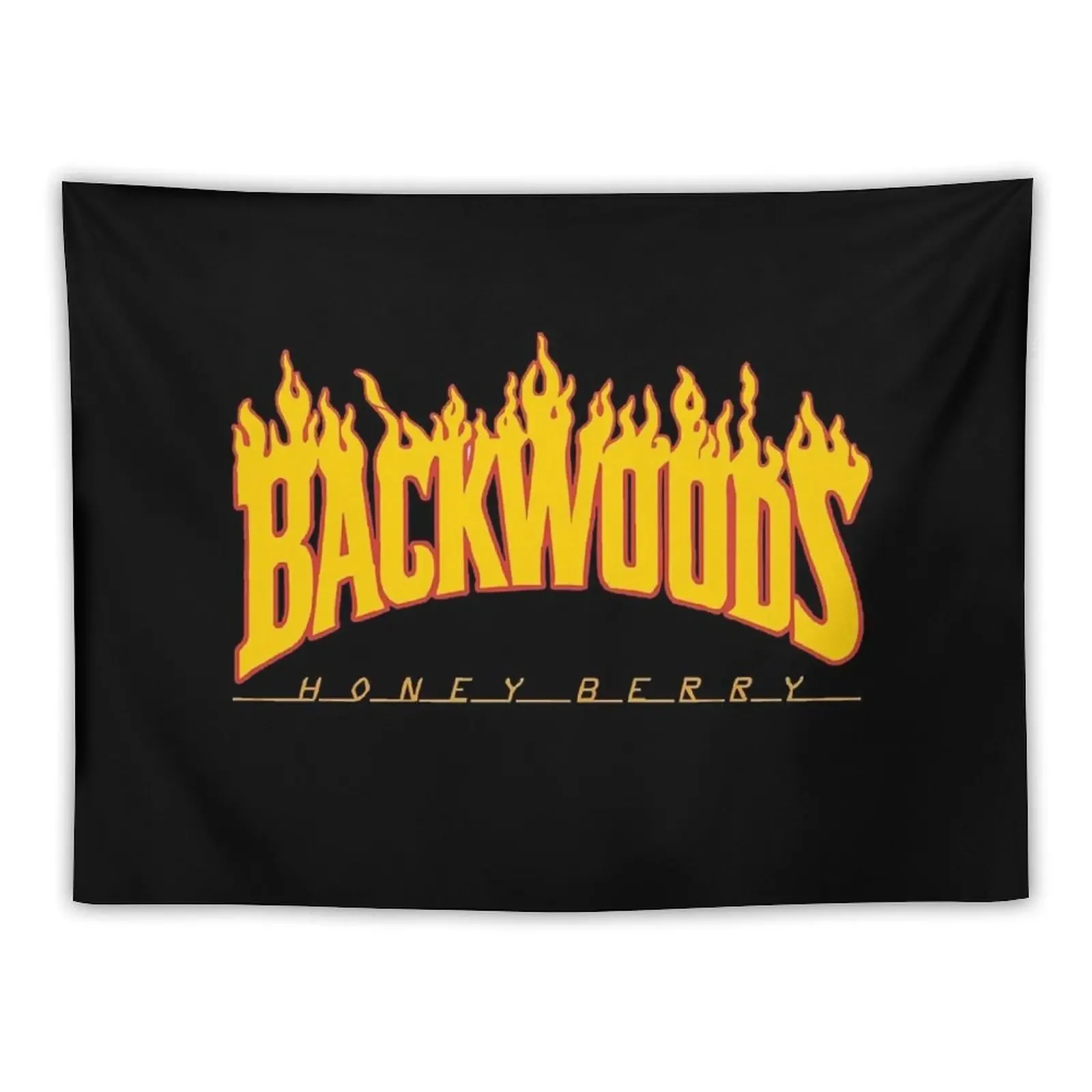 BACKWOODS Tapestry Carpet Wall Funny Bathroom Decor Bedroom Decoration Tapestry