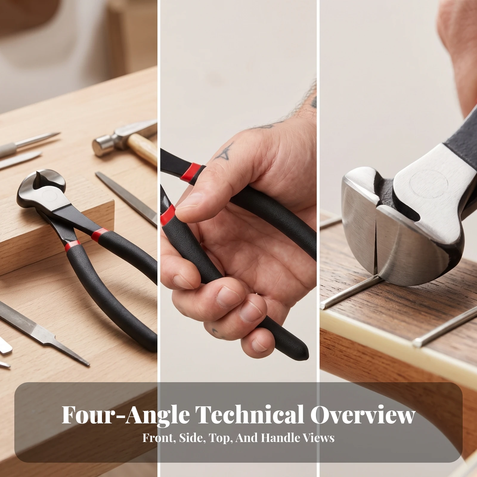 String-Cutting Pliers Heavy-Duty String Cutter Wire Clippers Sharp Tool Small for Luthier, Guitar Maintenance, Instrument Repair