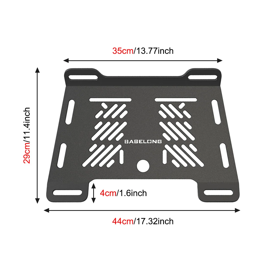 For TRACER9 TENERE700 XT660 XT1200ZE VSTROM 1000 650 1050 CRF 1000L 1100L NC750X/C Motorcycle Rear Rack Enlargement Luggage Rail