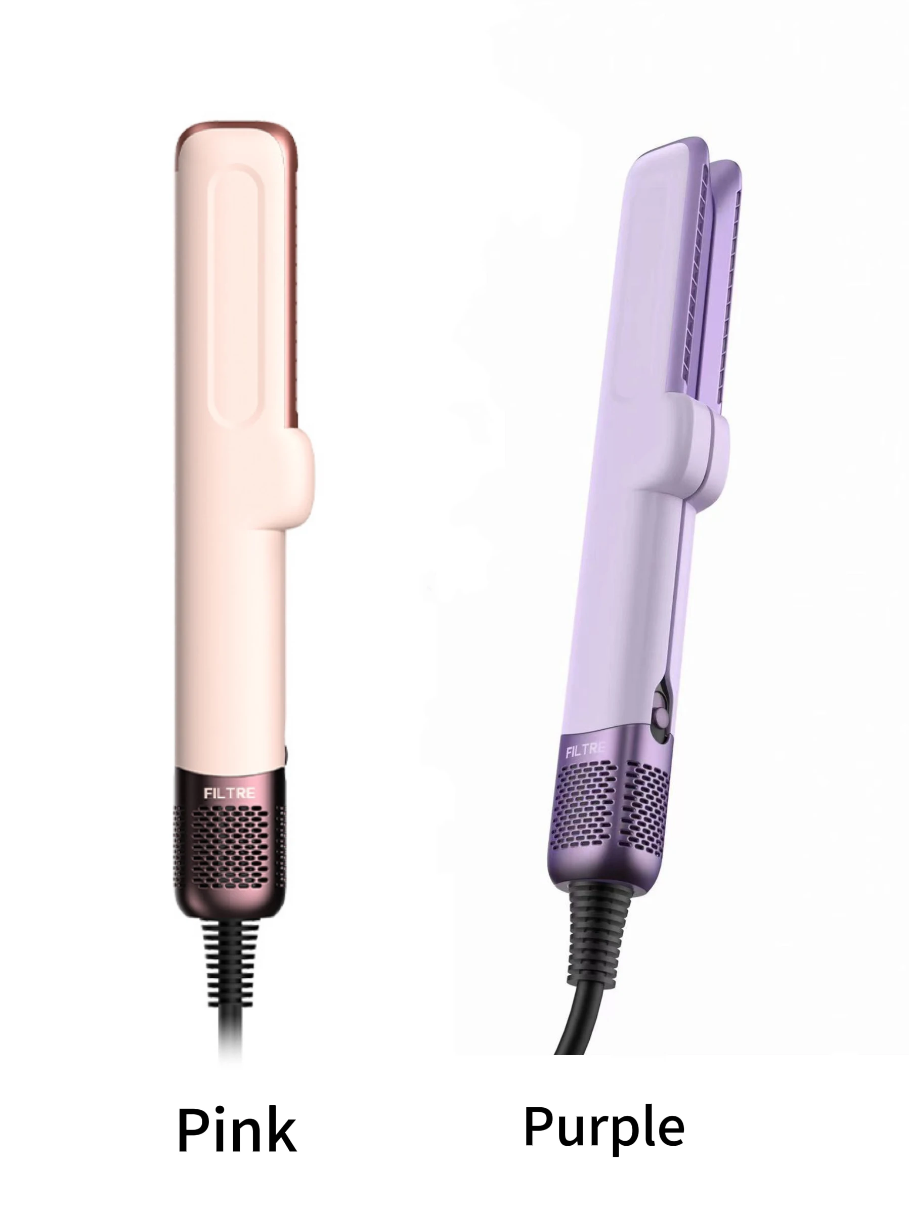 

STLFSTLF2-in-1 Titanium Hair Straightening Drying Tool New LCD Display Effortless Styling Tourmaline Plate Electric Power