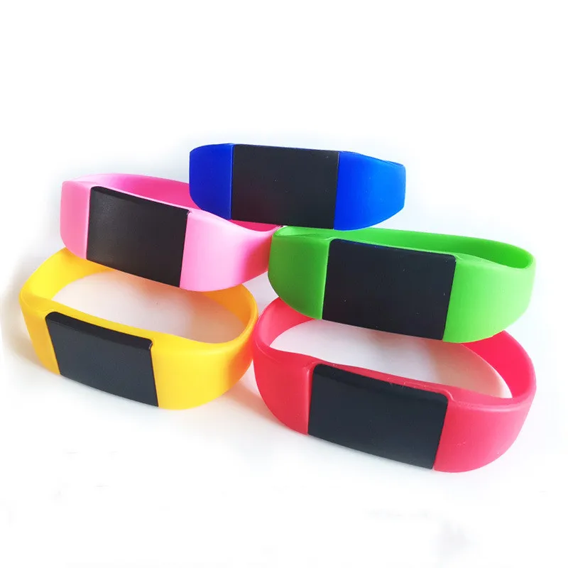 IC CUID Android App MCT Modify 13.56MHz  UID Changeable NFC 1K S50 Tag Card Keyfobs Block 0 Writable Adult Child Wristband 1Pcs