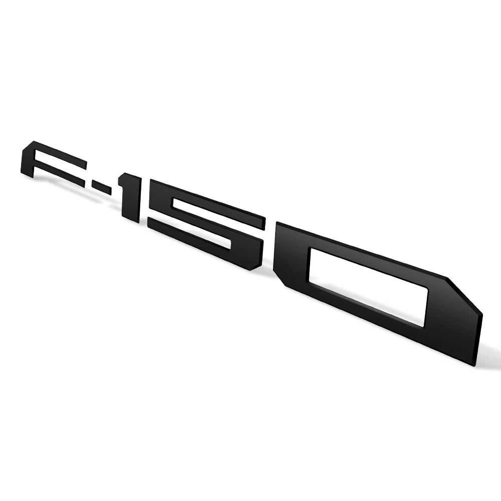 F-150 Emblem Badge Sticker Black Tailage Rear Sticker for Ford F-150 GT Car Styling Ford Trunk Stiicker Ford Accessories