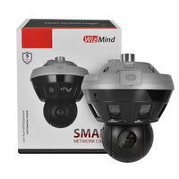 SDT5X405-4F-FA-0600 Dahua 4MP 5x Starlight IR100m Auto-tracking Network PTZ Camera Support Face Recognition Perimeter Protection