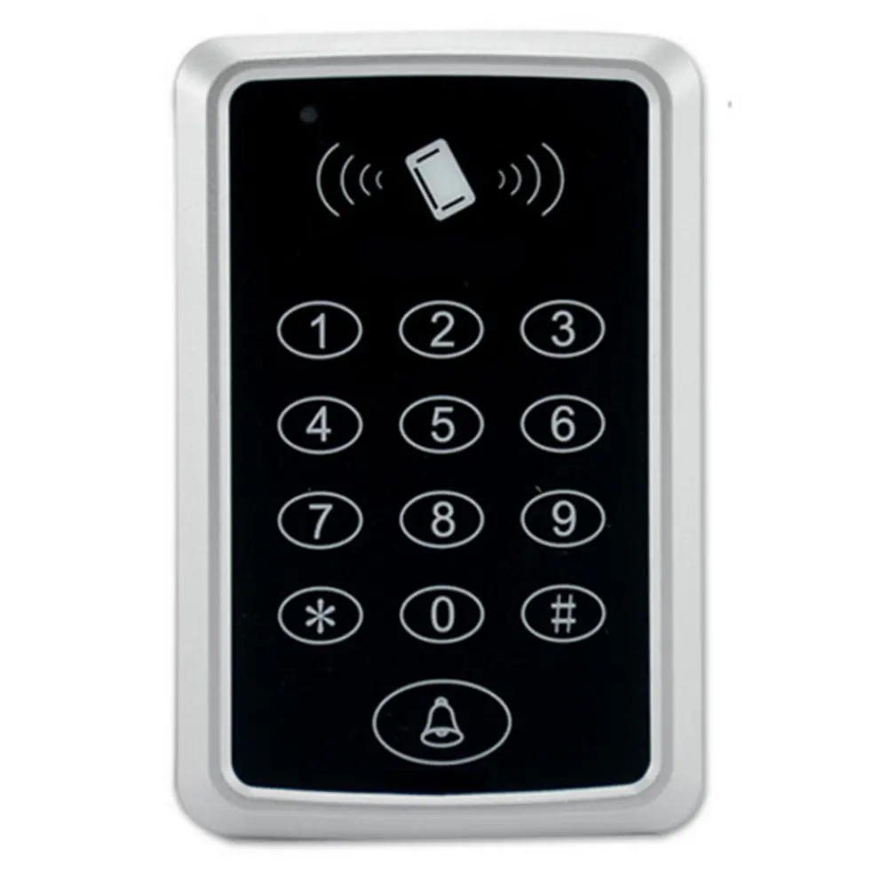 System Password Access Control Durable With 10 Keyfob Entry Swipe Card Multifunction Proximity Home Security Fingerprint