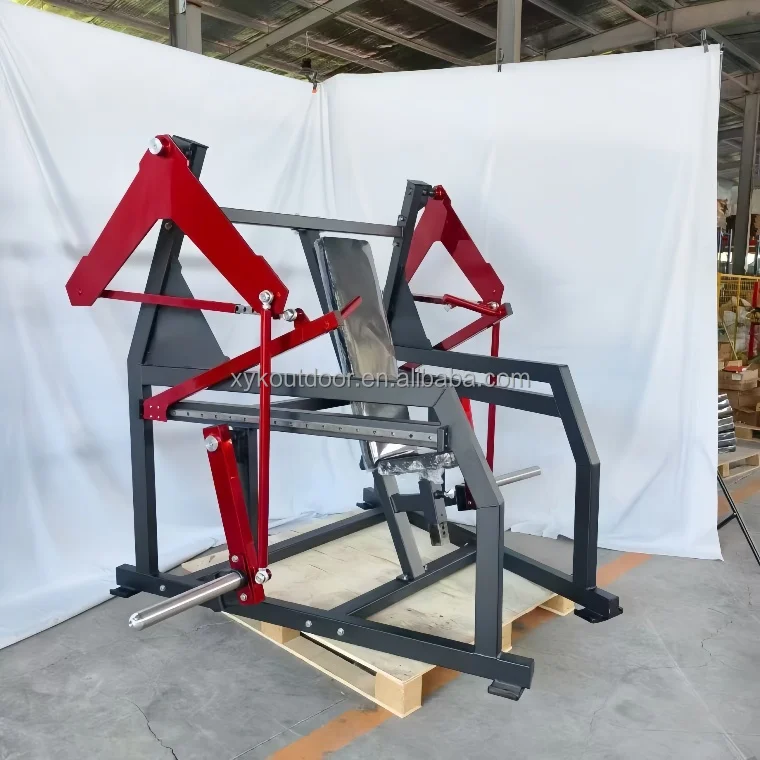 Commercial Plate Loaded Chest Press Machine with Safety Feature for Legs Back Exercises Seated Incline Bench Press Gym Equipment