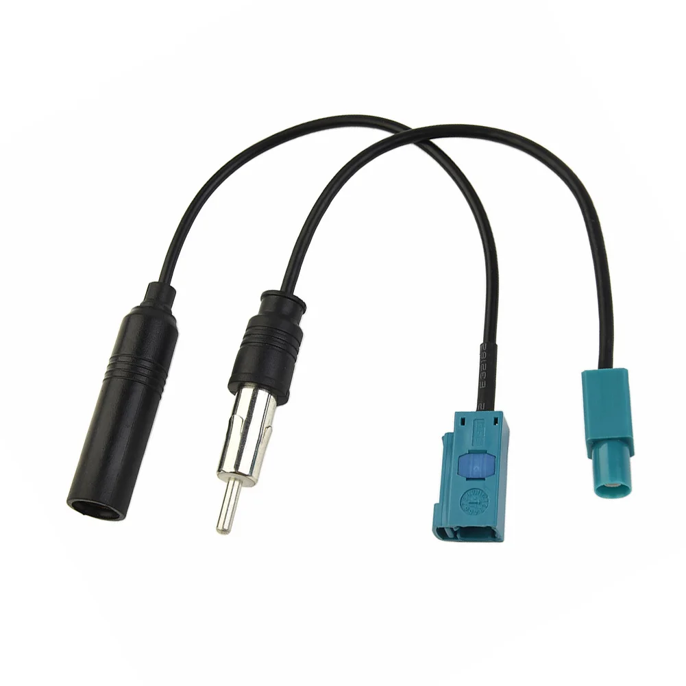 DAB+FM+Car Stereo Antenna Aerial Splitter Cable Adapter Radio Signal Amplifier Antenna Signal Booster FM/AM Car Accessories