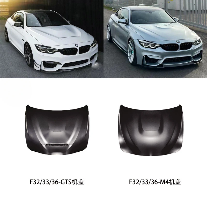 SAAR مناسبة لسيارات BMW 4 Series F32/33/36/ المصدات الأمامية والخلفية M4 المعدلة GT هود الحاجز الذيل الناشر الذيل الشفاه #4