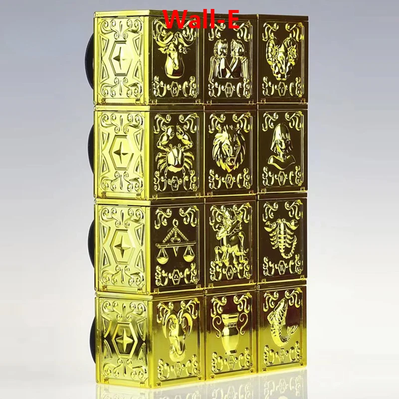 Saint Seiya Myth Cloth EX Aries Gemini Cancer Leo Virgo Libra Scorpio Sagittarius Aquarius Pisces Pandora Box Gold Set 12 Figure