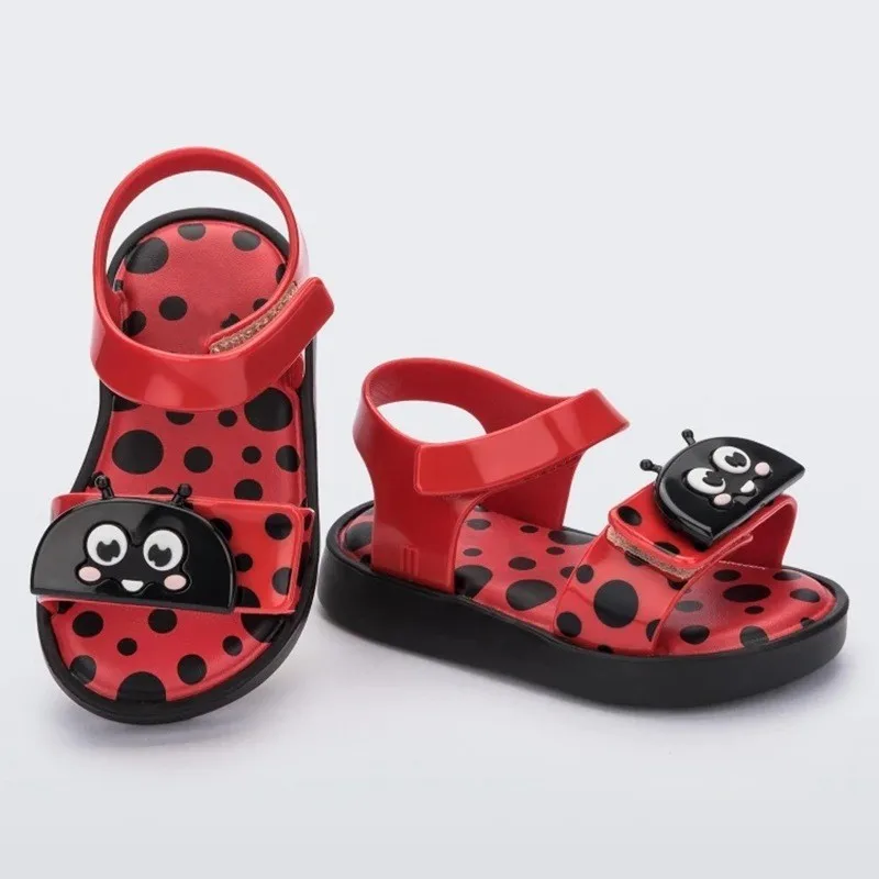 Hot sale New Children's Jelly Shoes Summer 2024 Boys Girls' Lightweight Cartoon Sandals Baby Kids Cute Beach Shoes MN069