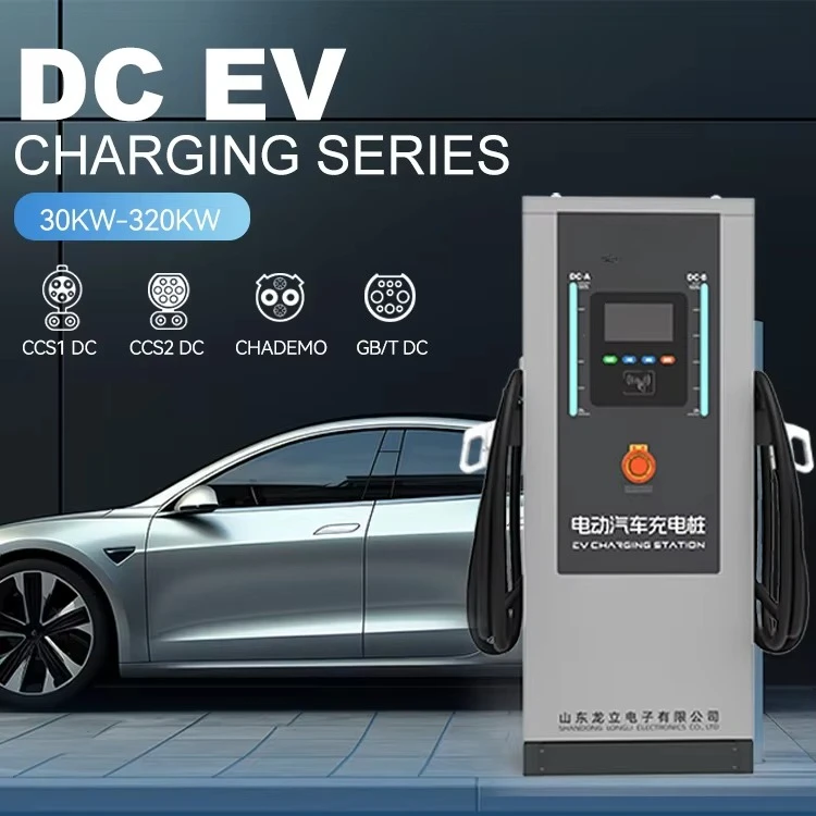 

Car Charger Commercial Use Fast Charging Station New Energy Vehicle Charging Pile 60kw 120kw 160kw 240kw 320kw with Lcd Screen