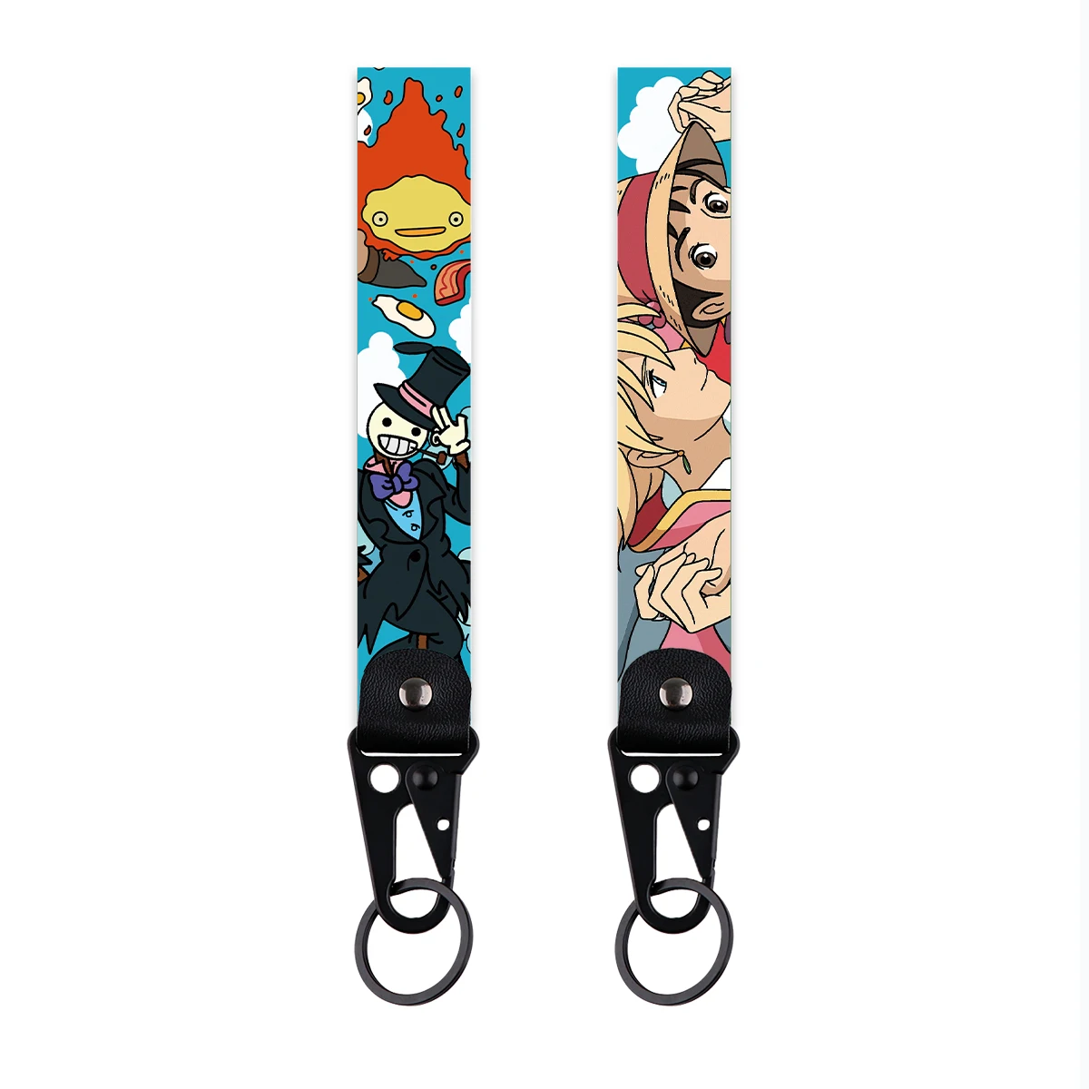 

Anime Movie Keychain For Car Motorcycle Short Lanyard Wrist Strap Pendant Key Holder Cosplay Accessories Toys Gifts