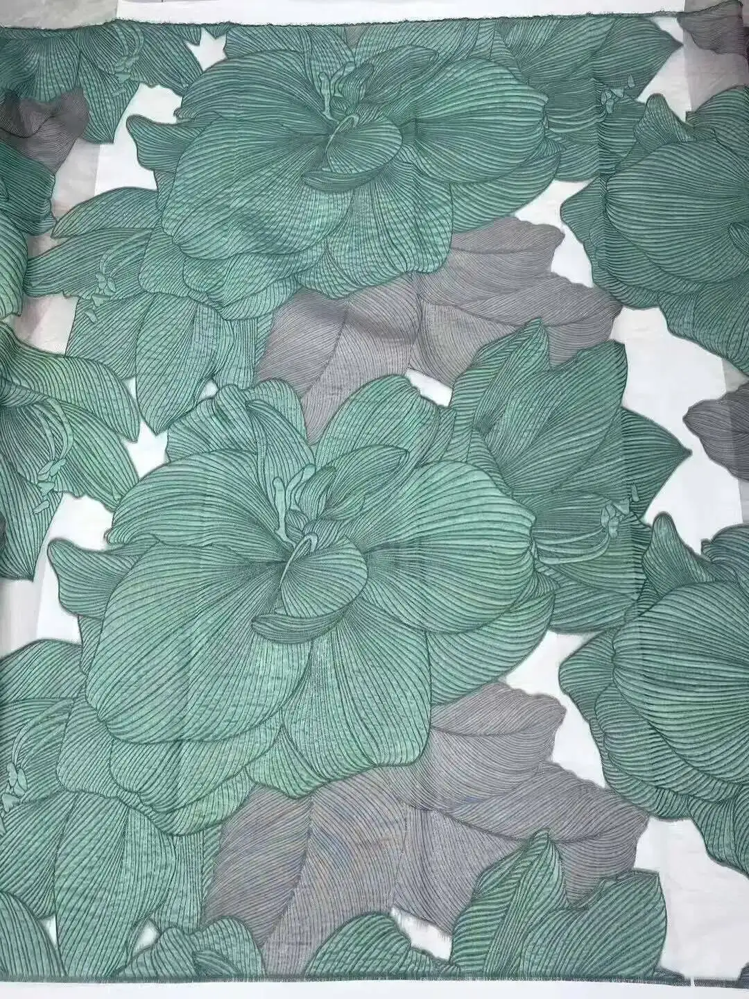 

African Nigerian High-Quality Tulle Lace Fabric Organza Embroidery Guipure for Party Gown Jacquard Wedding Dress 5Yard
