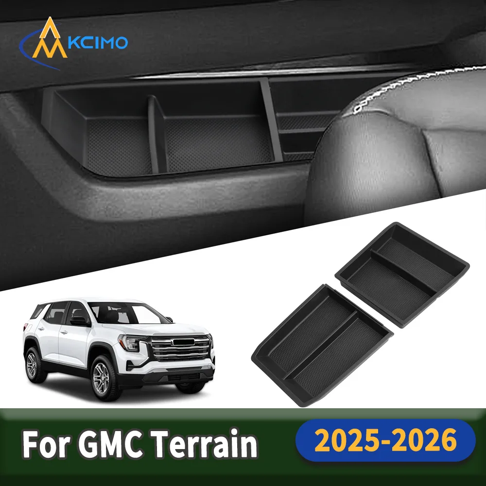 

Черный нижний ящик для хранения центральной консоли из ТПЭ для GMC Terrain 2025-2026, органайзер для центрального лотка автомобиля, аксессуары для салона автомобиля