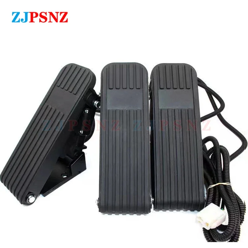 Foot Pedal 2Pin/3Pins Electric Bike Scooter Throttle ebike Electric Tricycle Accelerator Pedal Speed Control Motorcycle Throttle