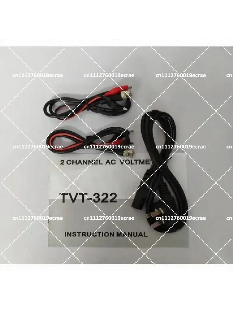 Dual Channel Millivoltmeter Double Needle Pointer Voltage Measuring Instrument High Quality