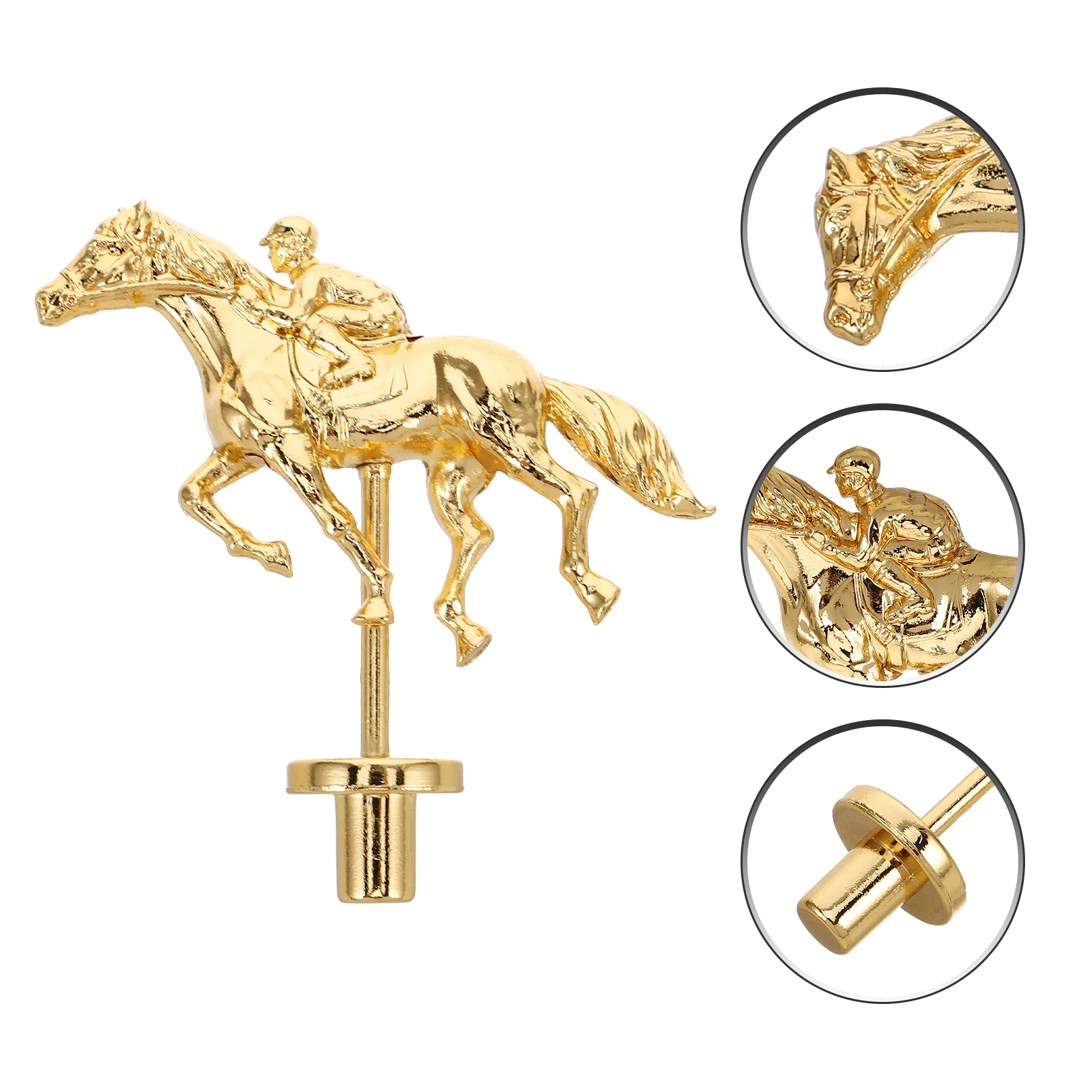 

Креативные металлические детали доски для лошадей, запасные части из сплава для доски, реквизит, аксессуары для скачек, гонки