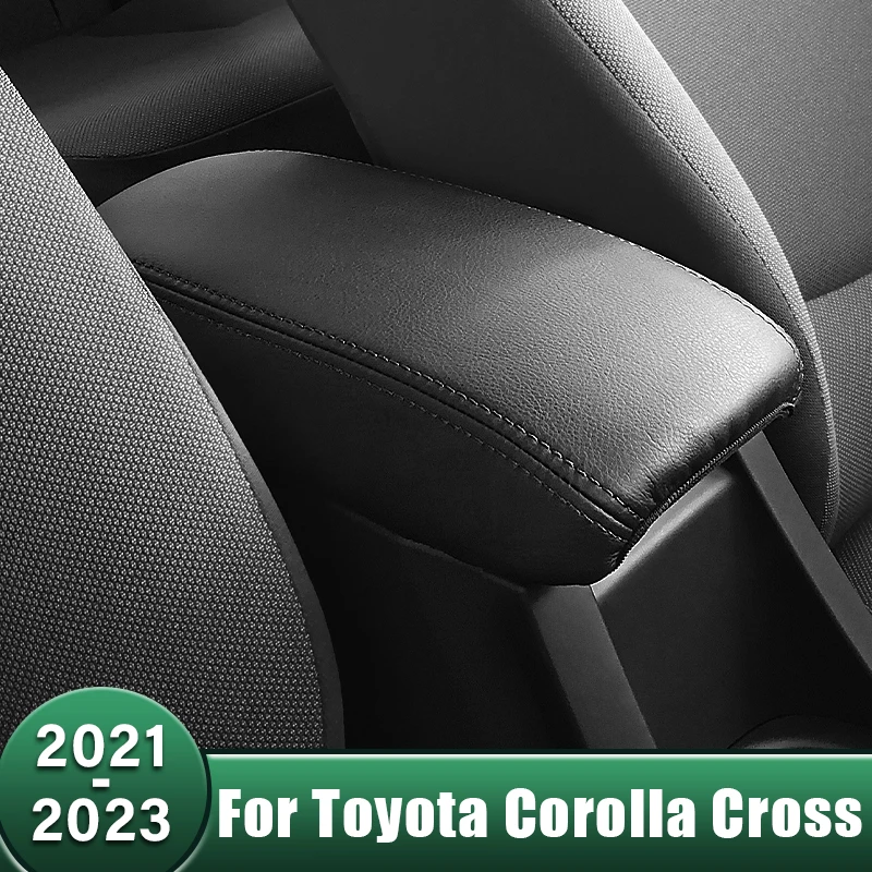 

Car Armrest Console Cover Mat Support Box Top Liner Pad Case Accessories For Toyota Corolla Cross XG10 2021 2022 2023 Hybrid