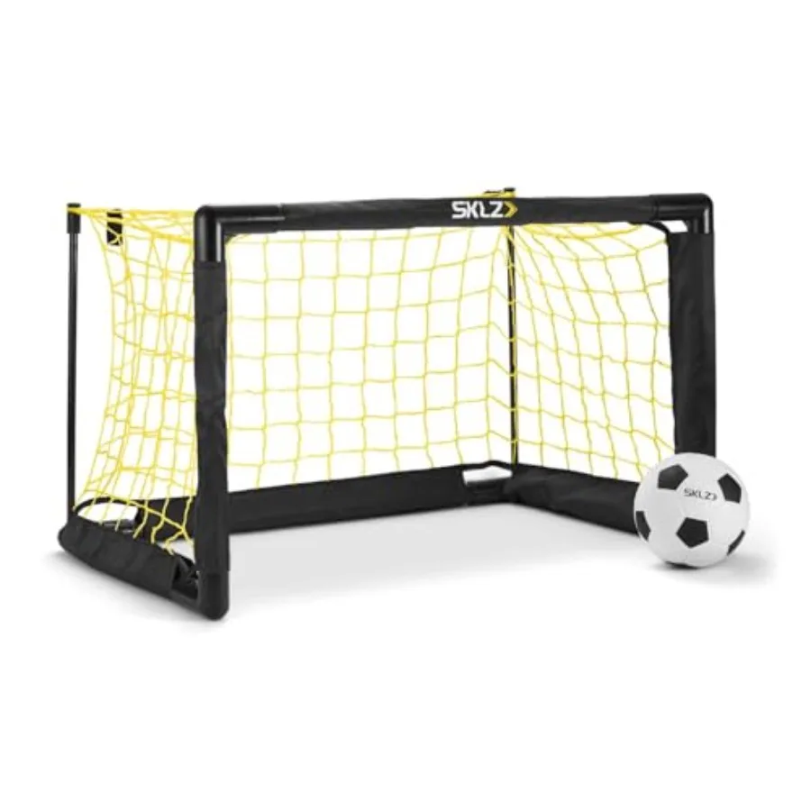 

Pro mini Goal, Includes 5" Soft Ball, Easy to Assemble Frame