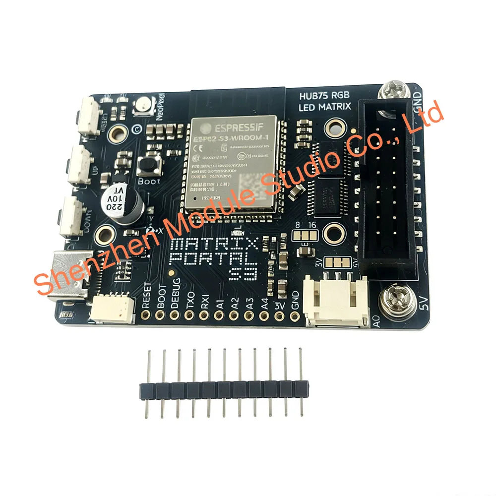 5778 ESP32-S3 Moduł kontrolera matrycy LED RGB WiFi BT USB-C do paneli HUB-75 16x32 do 64x64 — zdjęcie produktu 4