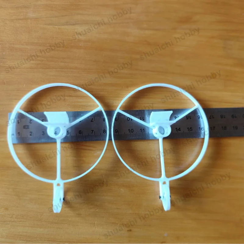 1 par 8520 soporte de Motor sin núcleo tren de aterrizaje anillo protector de hélice Kit integrado para avión de lanzamiento manual/Dron RC de ala fija