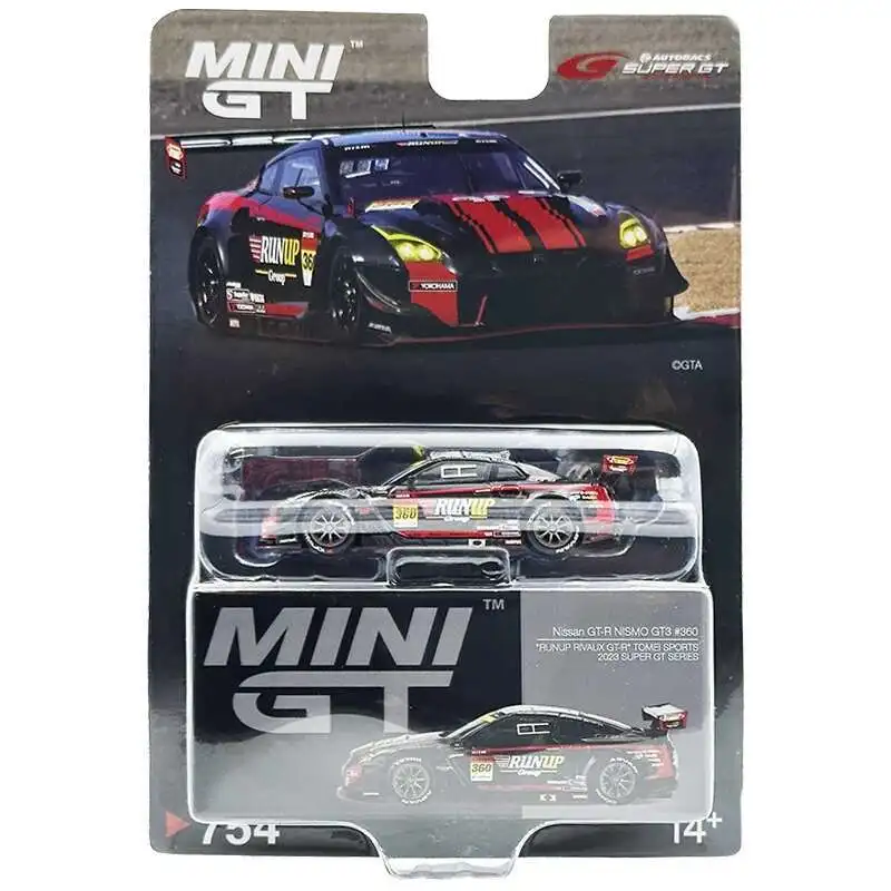 MINIGT en Stock 1:64 LBWK RX7 992 Skyline GTR R35 CIVIC M3 modelo de coche fundido a presión juguetes paquete Blister