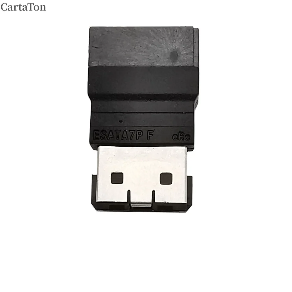 SATA to eSATA Adapter Converter Male to Female Plug Extension Upgrade SSD Inbuilt to Outer Extend Cable 7Pin Hard Disk Adapter