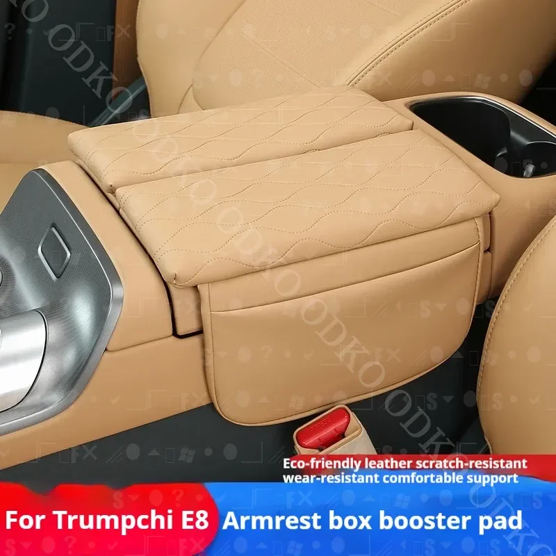 

For Trumpchi E8 Center Console Armrest Box Raised Protective Pad Accessories Armrest Box Cushion Heightener Central Box
