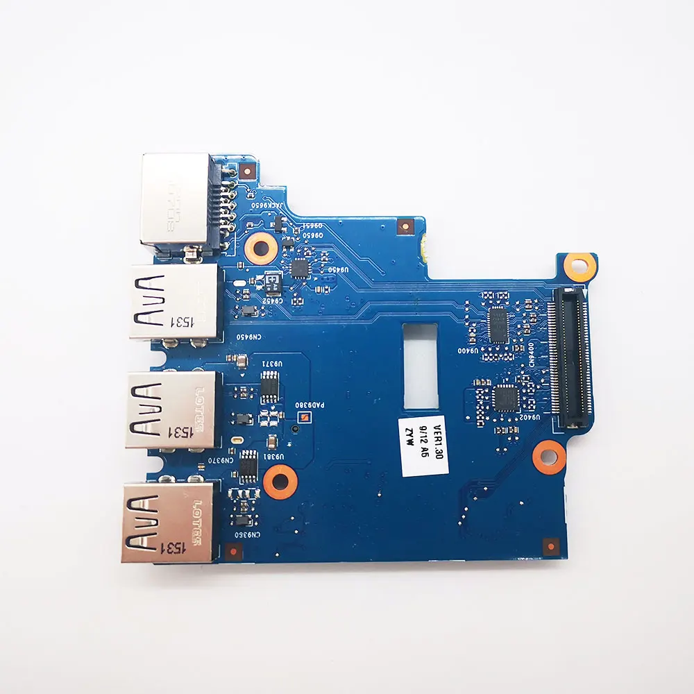 Untuk HP Probook 650 655 G1 Laptop USB Kartu Jaringan RJ45 WLAN Card Reader Board 《