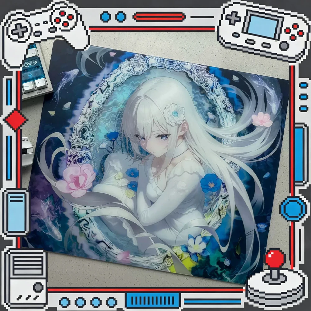PAN Esports Dysphoria ARIA Glass Gaming Mousepad FPS Both Speed And Smooth Mouse Pad For VALORANT TTK CSGO PC Accessories Gifts