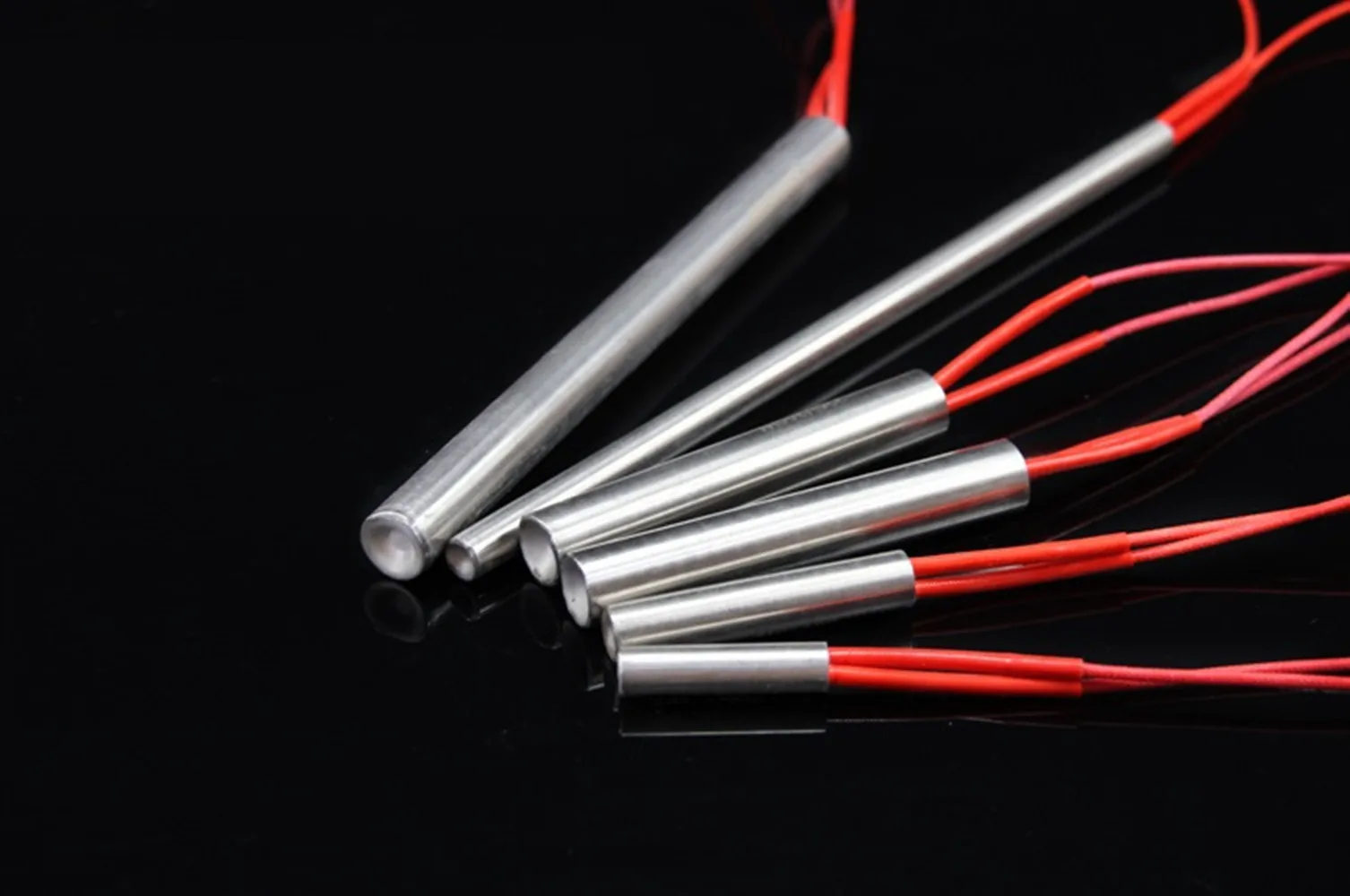 AC 220V Heating Cartridge Heater 6 8 10 12 x 30 40 50 60 80 100mm Mold Heating Element 1piece Select