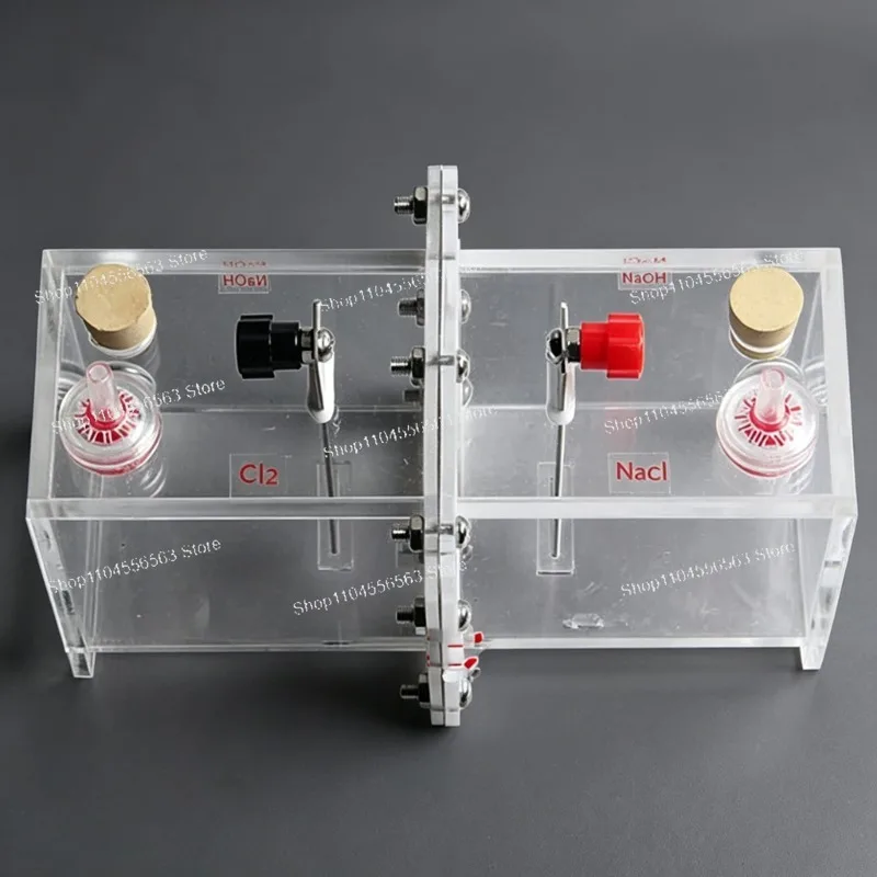 

26063 Water Electrolysis Hydrogen Oxygen Demonstrator Ion Exchange Membrane No Platinum Electrode Chemistry Teaching Apparatus
