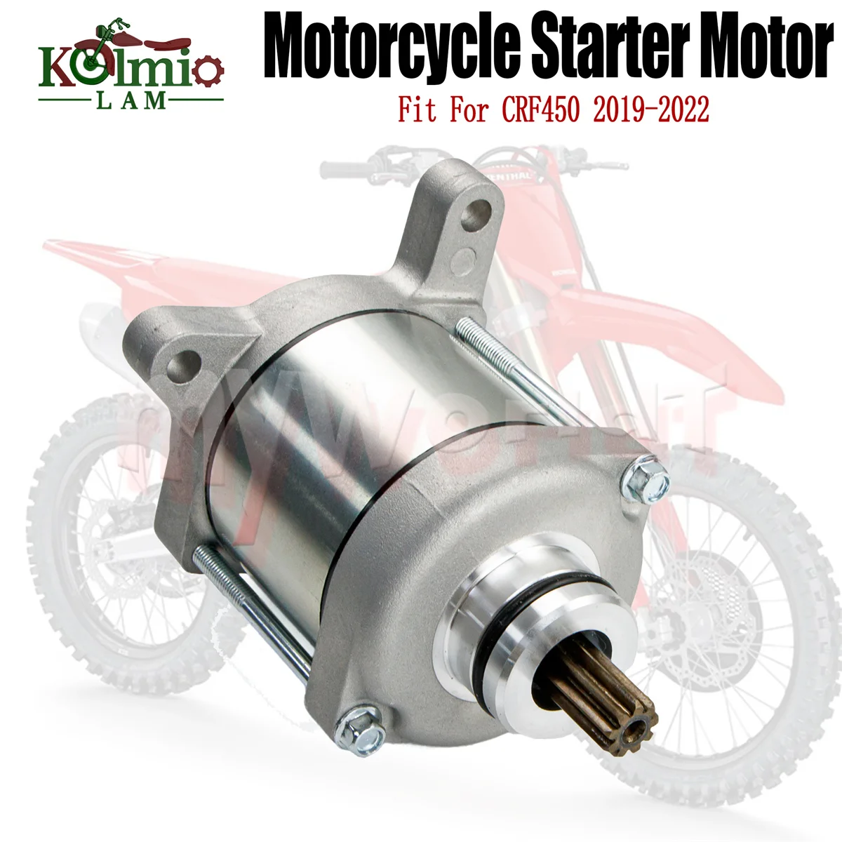 

Motorcycle Electrical Engine Starter Motor Fit For HONDA CRF450 R/RX/RWE 2019 - 2022 CRF450R CRF450RX Enduro CRF450RWE