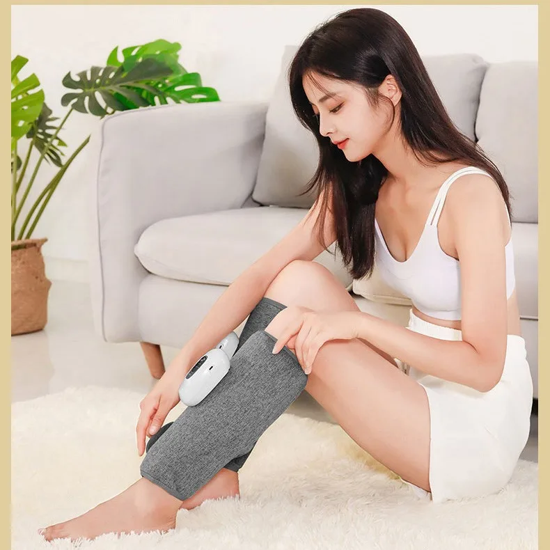 Pneumatic Calf Massager Wireless Leg Massager 3 Modes Airbag Compression Relaxing Foot Calf Muscle Blood Circulation