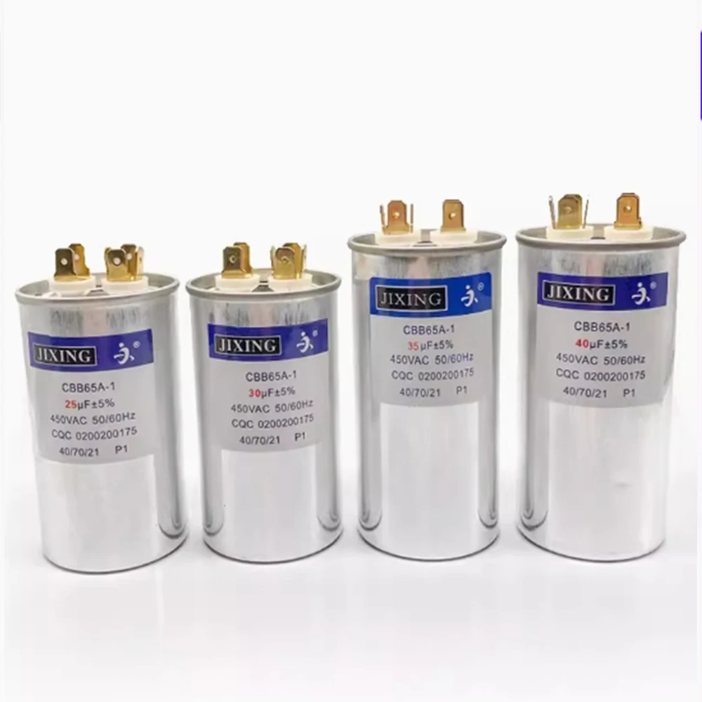Capacitor de partida do compressor de ar condicionado à prova de explosão, CBB65, 450V