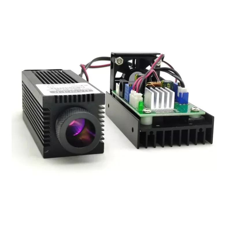 Infraroodlaser 1064nm 2,4W puntlichtbron Vierkante spot afstembare 12V DC met powerbox