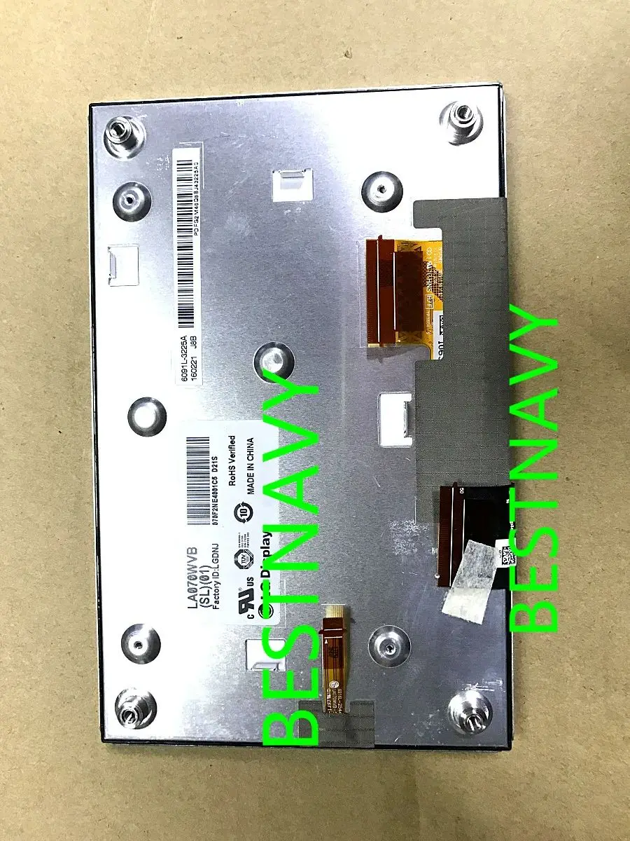 السفينة حرة الأصلي 7 بوصة شاشة LA070WVB(SL)(01) LA070WVB-SL01 شاشة تعمل باللمس ل مشغل أسطوانات للسيارة الملاحة GPS مشغل أقراص مضغوطة شاشة LCD #1