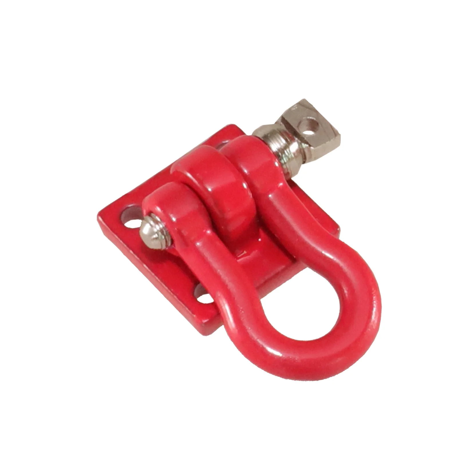Realistic Metal Tow Hook Rescue Buckle Accessories for SCX10 D90 Military RC Crawler Truck
