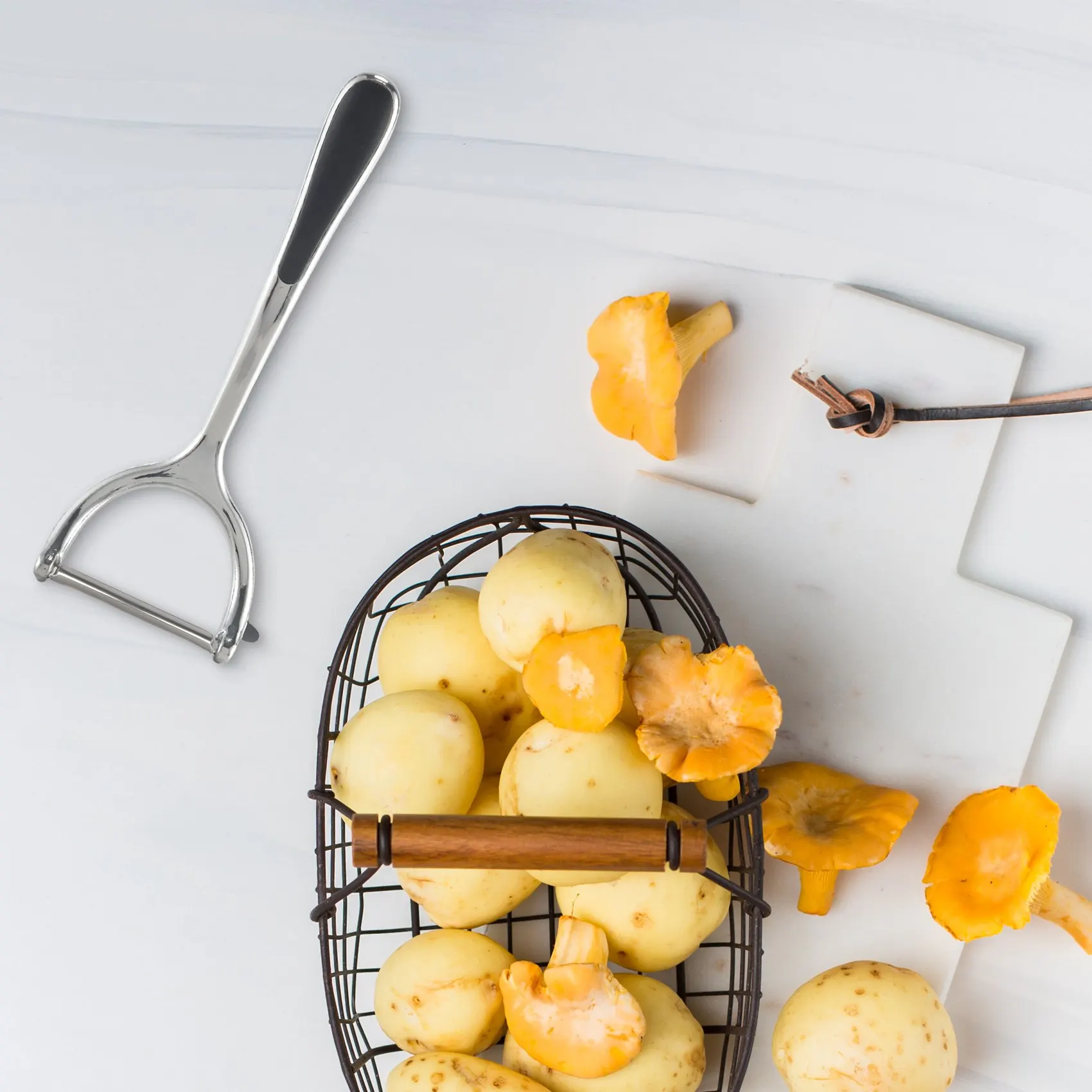 F-3C Овощечистка для фруктов из нержавеющей стали Суперкартофелечистка Кухонный гаджет