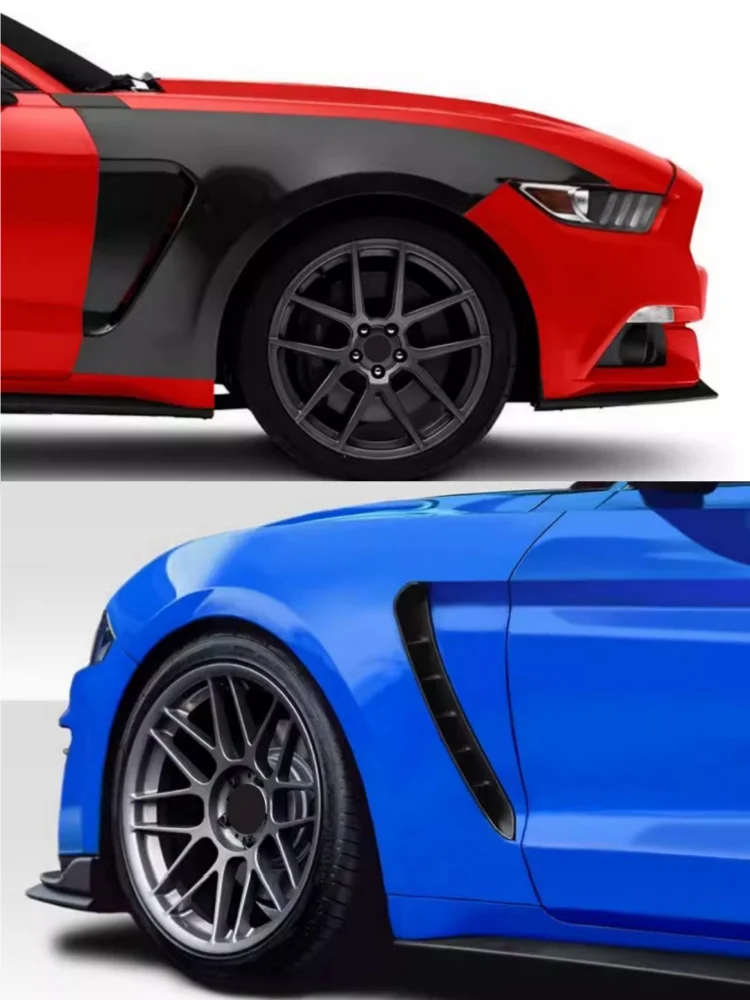 Car Fender for Ford Mustang GT350 2015-2023 modified Aluminium alloy Front Fender wing Body kit Car Accessories