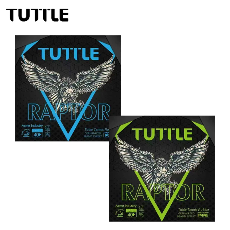 Original TUTTLE Raptor Series Table Tennis Rubber Micro Tack Drawn Surface Ping Pong Rubber ITTF Certified Ping Pong Cover Sheet