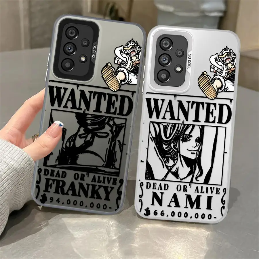 حافظة لهاتف سامسونج جالاكسي A26 A36 A73 A71 A54 A51 A56 A55 A72 A53 A52 A35 غلاف ناعم قطع أنيمي #2