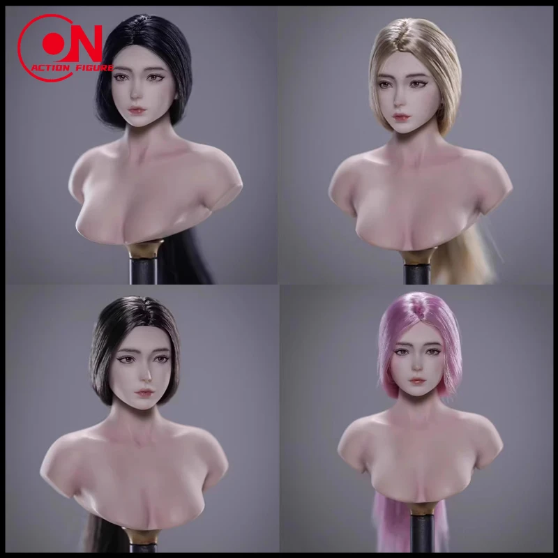 

LZ игрушки SET015 1/6 азиатская женская голова Лепка резьба модель подходит для 12-дюймовых TBL JO Worldbox солдат экшн-фигурки Куклы